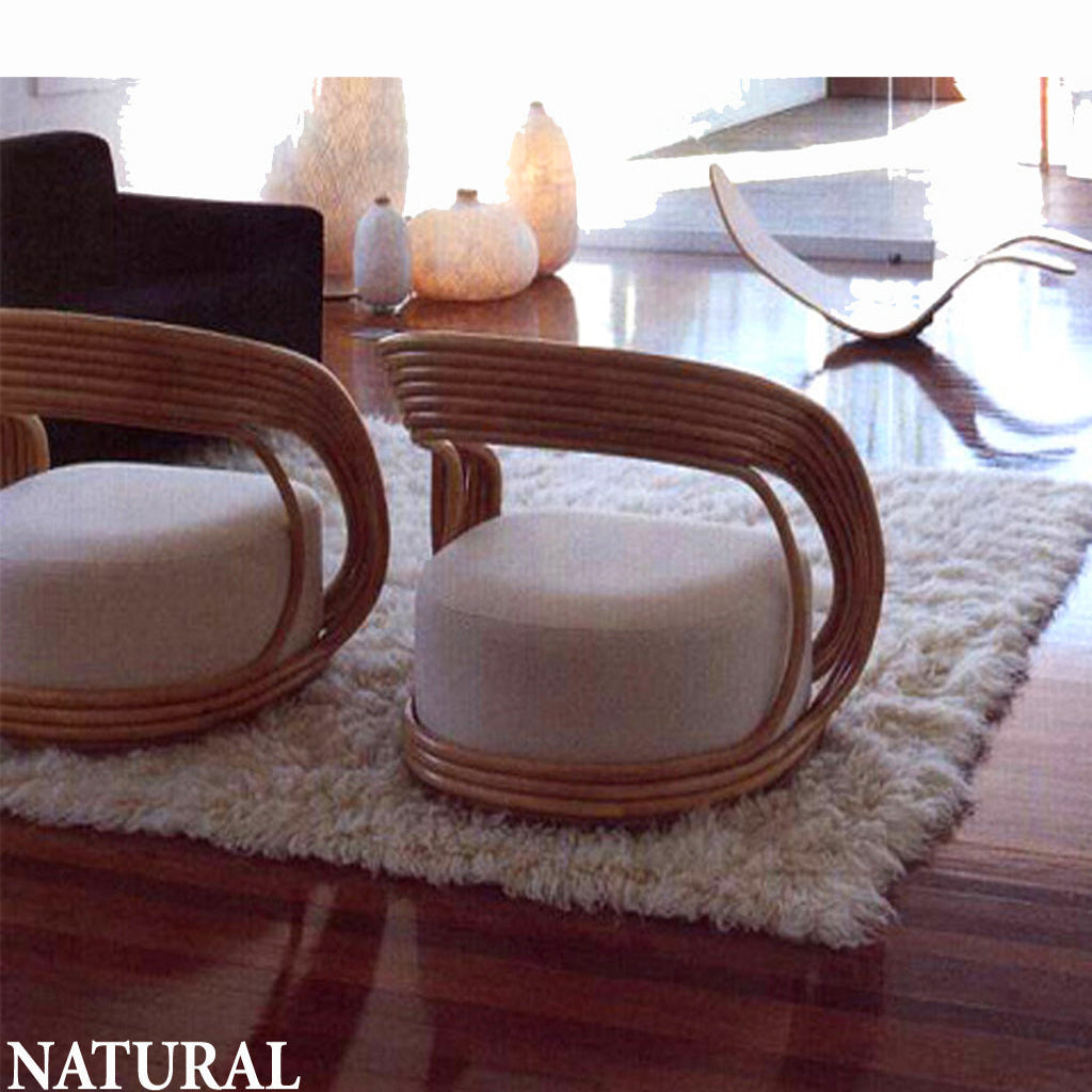 SUPER THICK SQUARE FLOKATI RUG | PLUSH 3.5