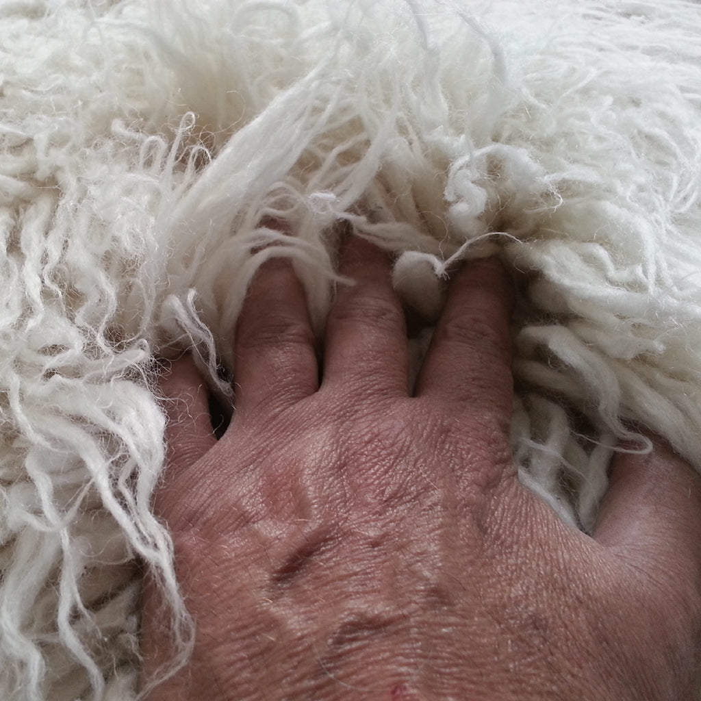 ULTRA SHEEPSKIN FLOKATI RUG💥LONG 4” PILE➡LIKE WALKING ON A CLOUD!