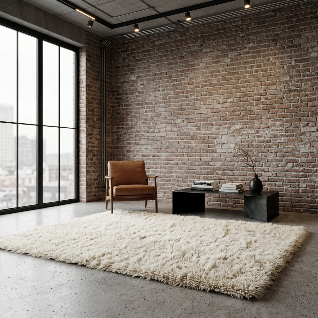 LOW PROFILE FLOKATI RUG | SHORT HAIR SHAG RUG | THICK AND PLUSH!