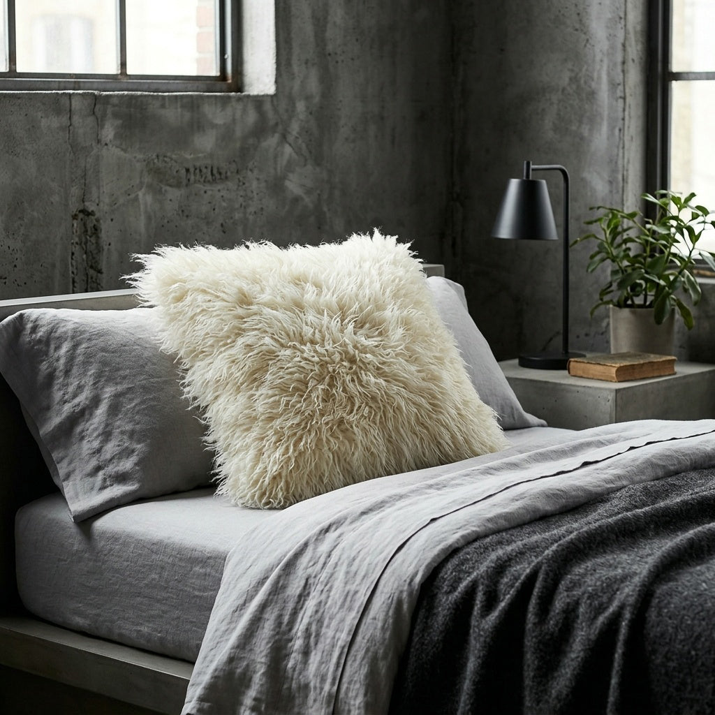 SHAGGY LARGE COUCH PILLOW💥30