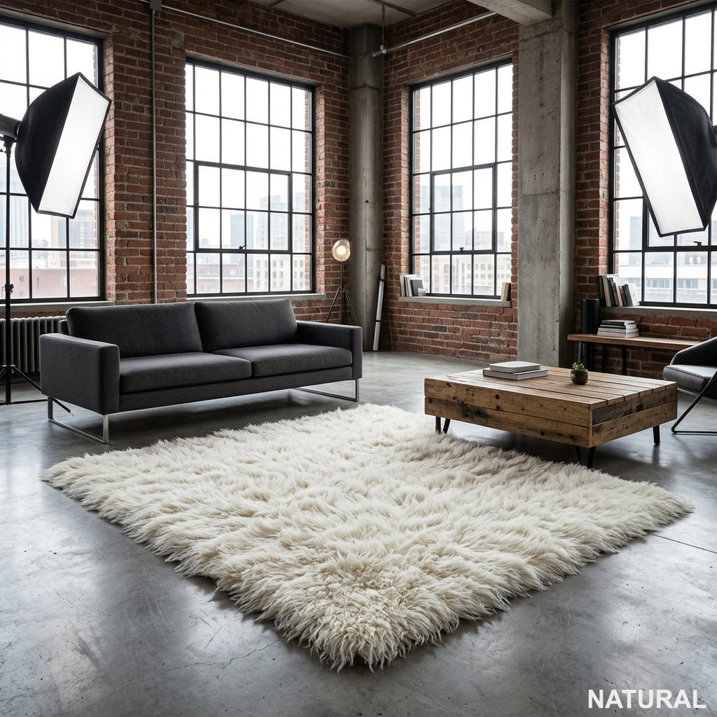 THE BEST SQUARE FLOKATI RUG MADE | ULTRA-PLUSH 4