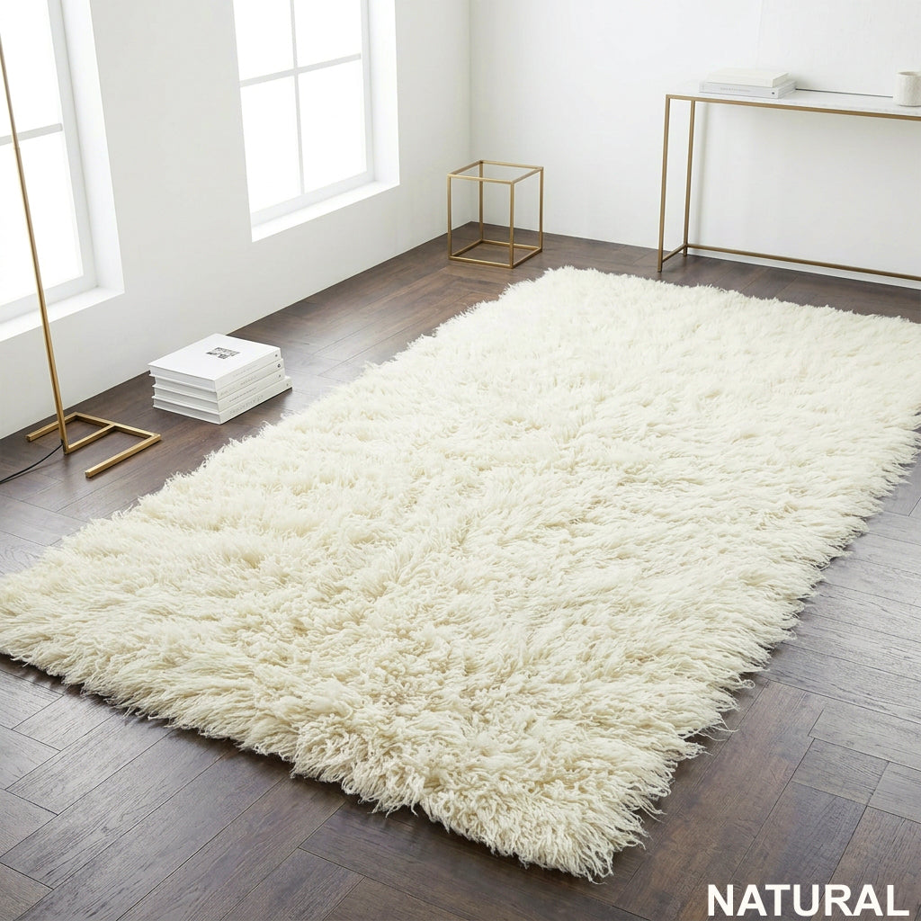 PREMIUM FLOKATI SHAG RUG💥SOFT 3” SHAG PILE➡2000 GRAM WEIGHT