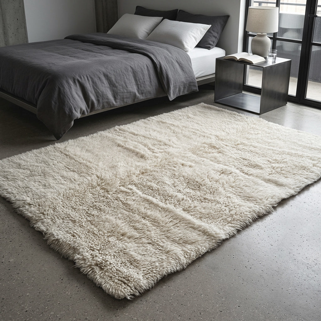 SHORT HAIR FLOKATI RUG💥THICK AND PLUSH WITH A SHORTER PILE LENGTH
