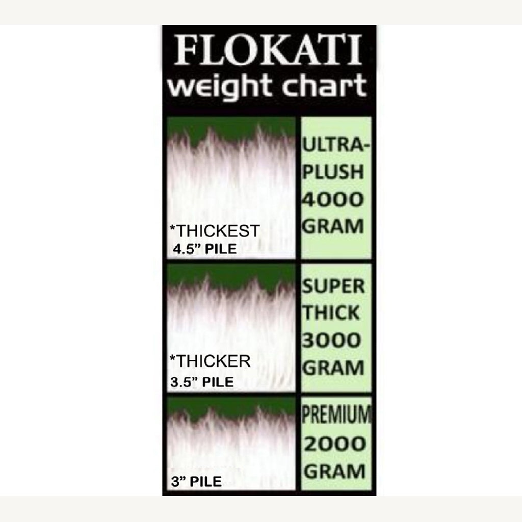 THE BEST ROUND FLOKATI MADE💥ULTRA-PLUSH 4” PILE➡LIKE WALKING ON A CLOUD!