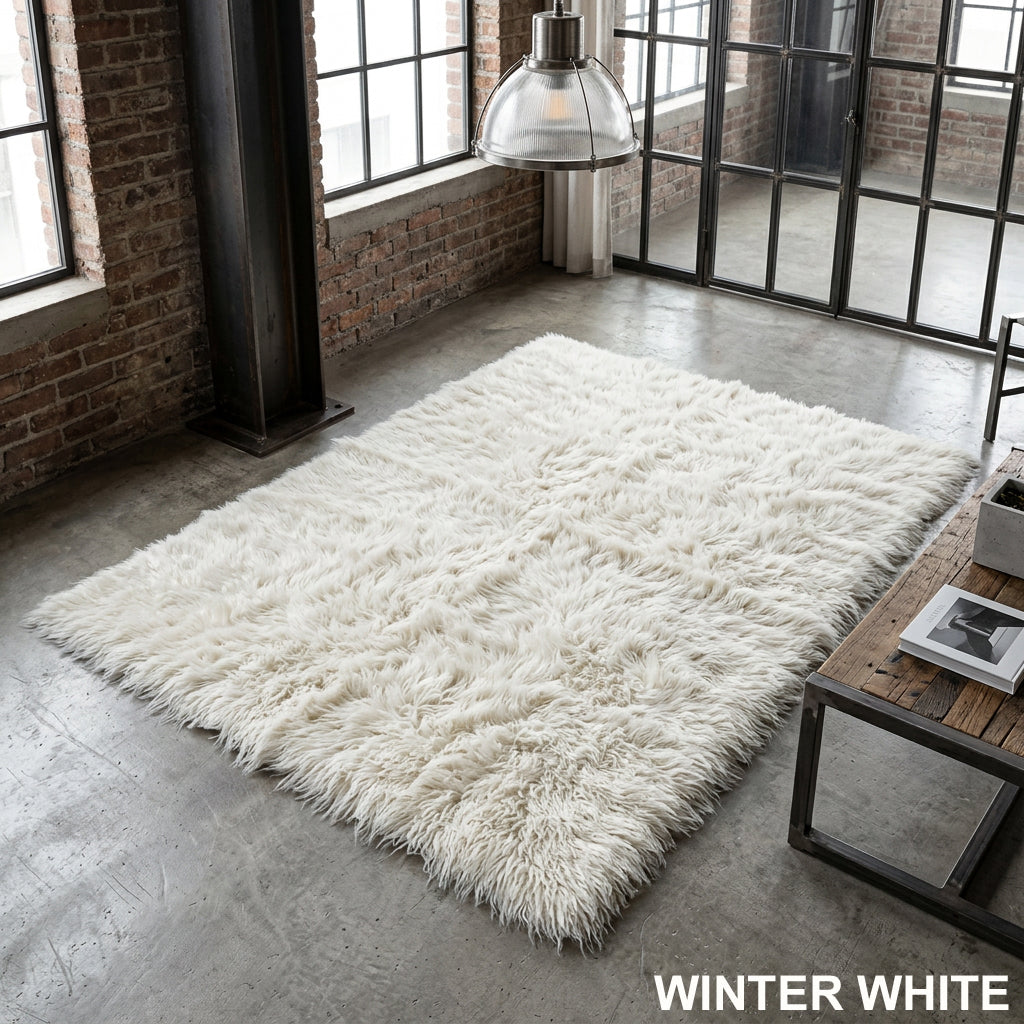 PREMIUM FLOKATI SHAG RUG💥SOFT 3” SHAG PILE➡2000 GRAM WEIGHT