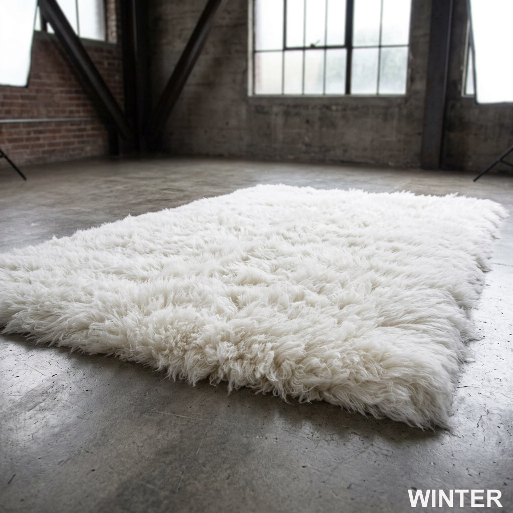 THE BEST SQUARE FLOKATI RUG MADE | ULTRA-PLUSH 4