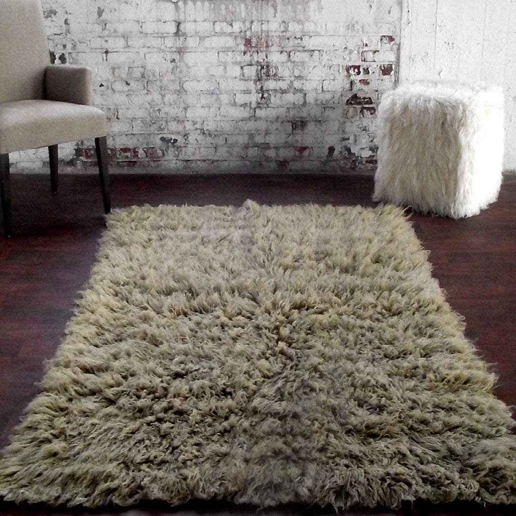 SUPER THICK MUSHROOM FLOKATI RUG | THICK 3000gsm WEIGHT | LONG 3.5